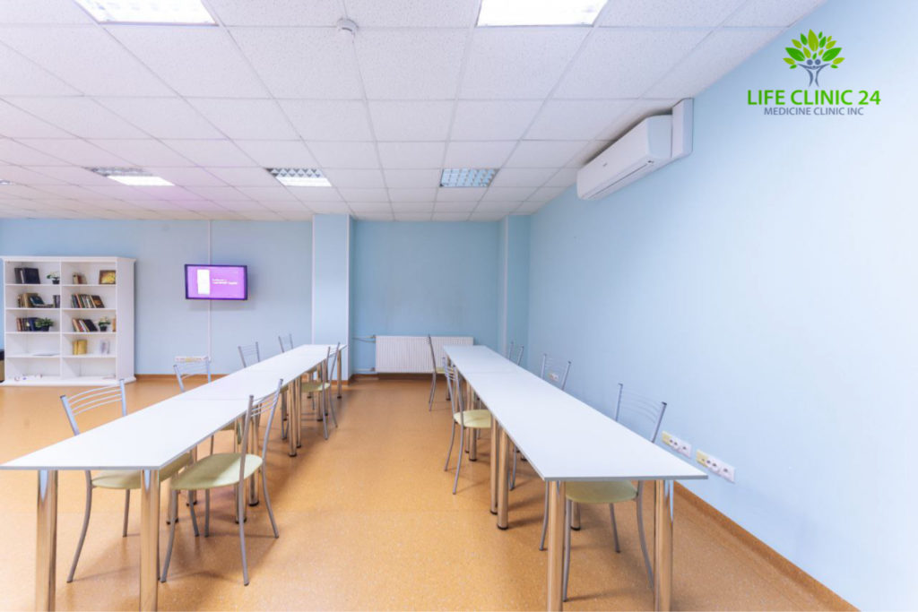 фото наркологической клиники столовая